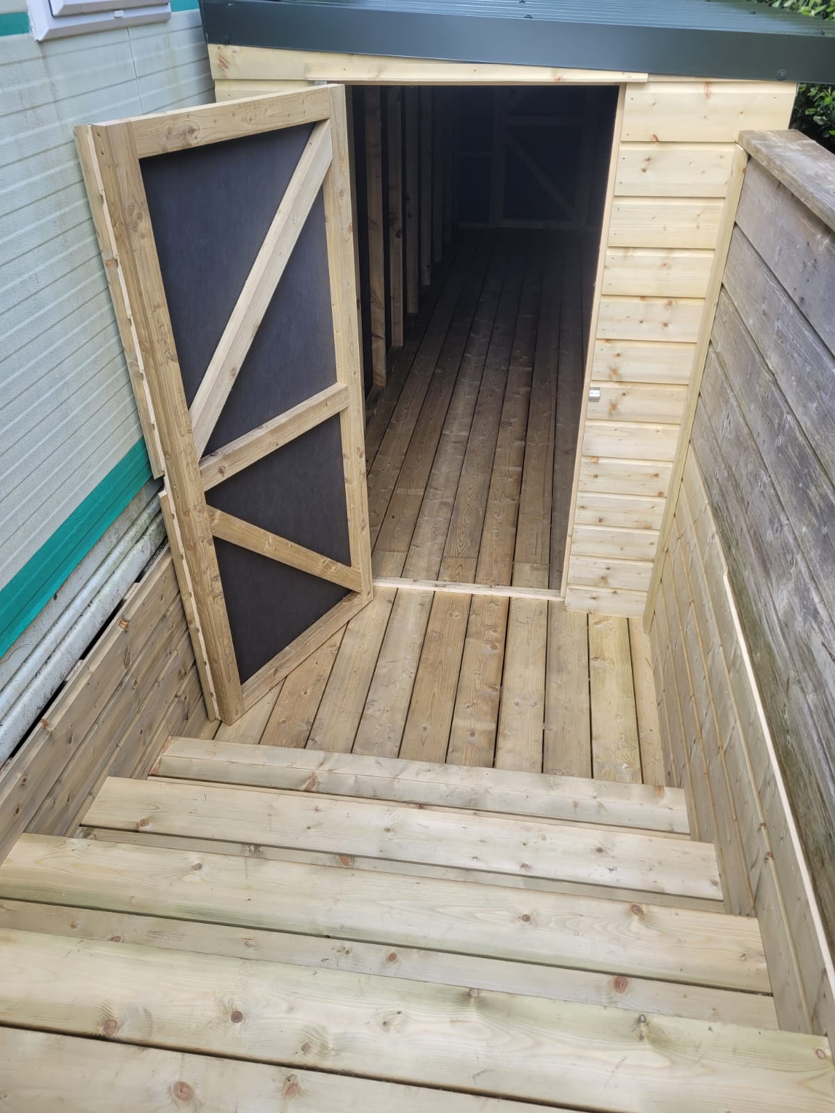 Custom Built coal shed