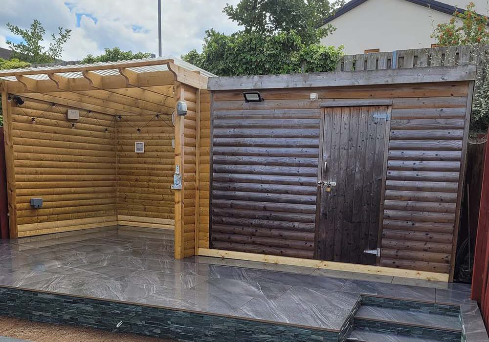 Custom built Pergola and Shed